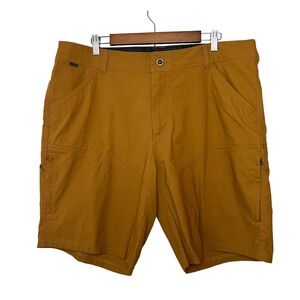 Kuhl Mens Renegade Shorts Hiking Lightweight Utility Travel‎ Outdoor Khaki Sz 40